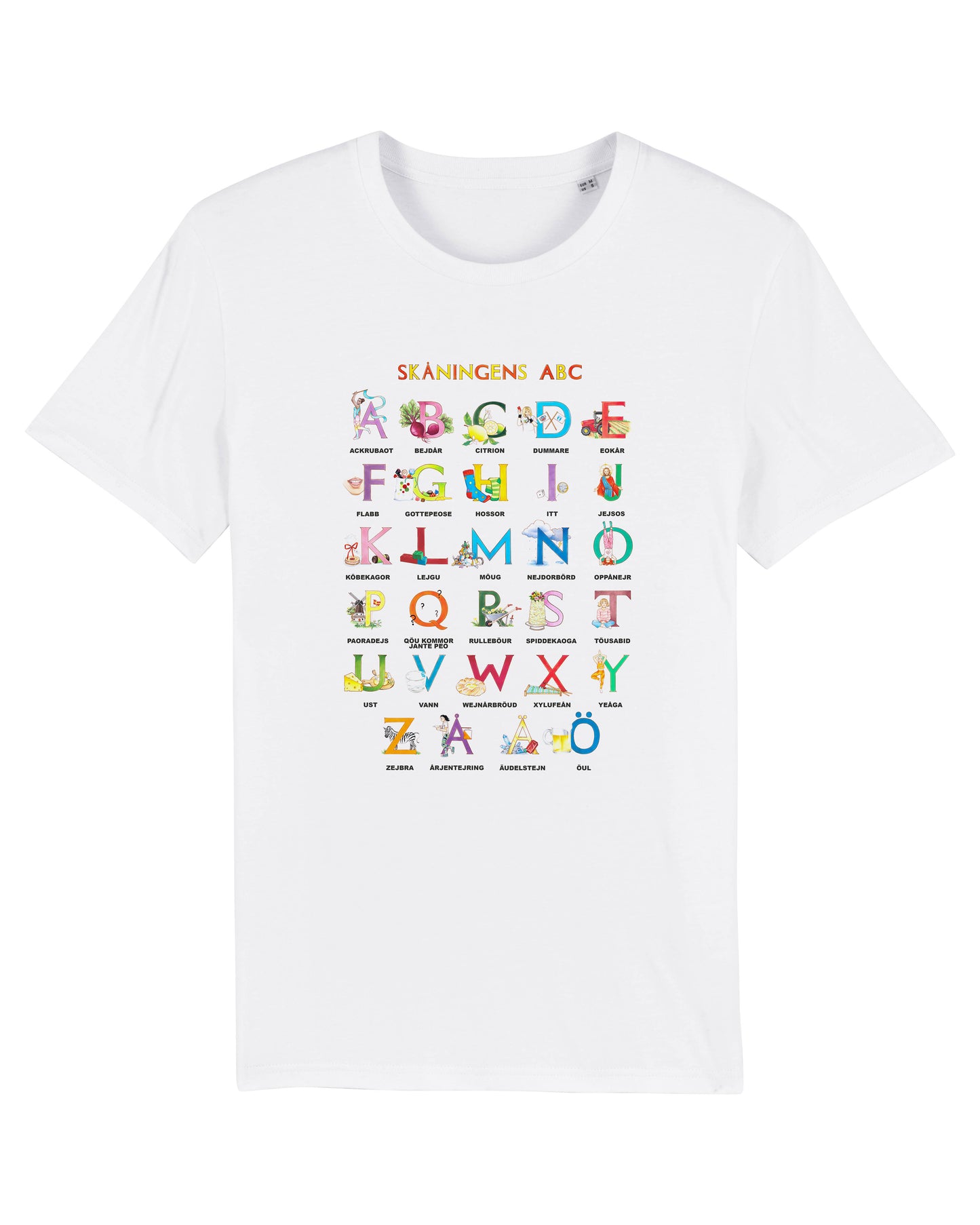 Skåningens ABC - T-Shirt